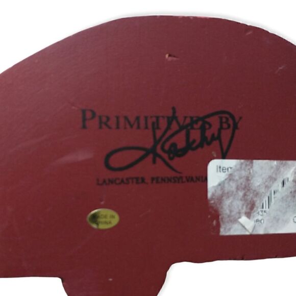 Folk Art Primitive Camper Sign HAPPY CAMPER Teardrop RV Primitives by Kathy. - Picture 6 of 15